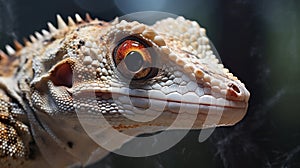 Gekko gecko, the tokay gecko lizard